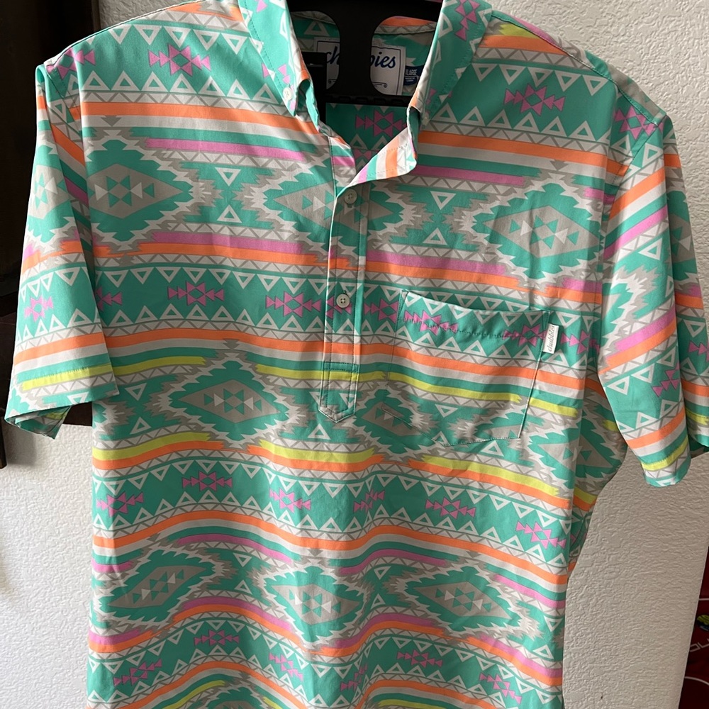 New, never worn Chubbies Short Sleeve Button Down